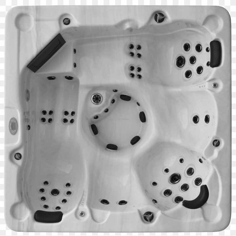 Hot Tub Spa Swimming Pool Health, Fitness And Wellness Sauna, PNG, 2493x2497px, Hot Tub, Bathtub, Black And White, Hardware, Health Fitness And Wellness Download Free