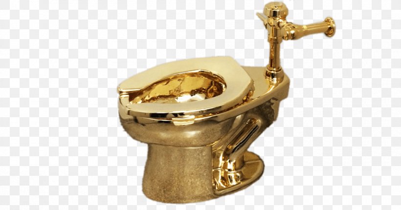 Solomon R. Guggenheim Museum Gold Toilet Bathroom, PNG, 1200x630px, Solomon R Guggenheim Museum, Bathroom, Bideh, Brass, Carat Download Free