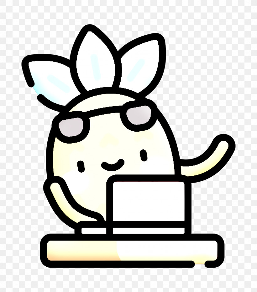 Laptop Icon Pineapple Character Icon Actions Icon, PNG, 1078x1228px, Laptop Icon, Actions Icon, Blackandwhite, Cartoon, Coloring Book Download Free