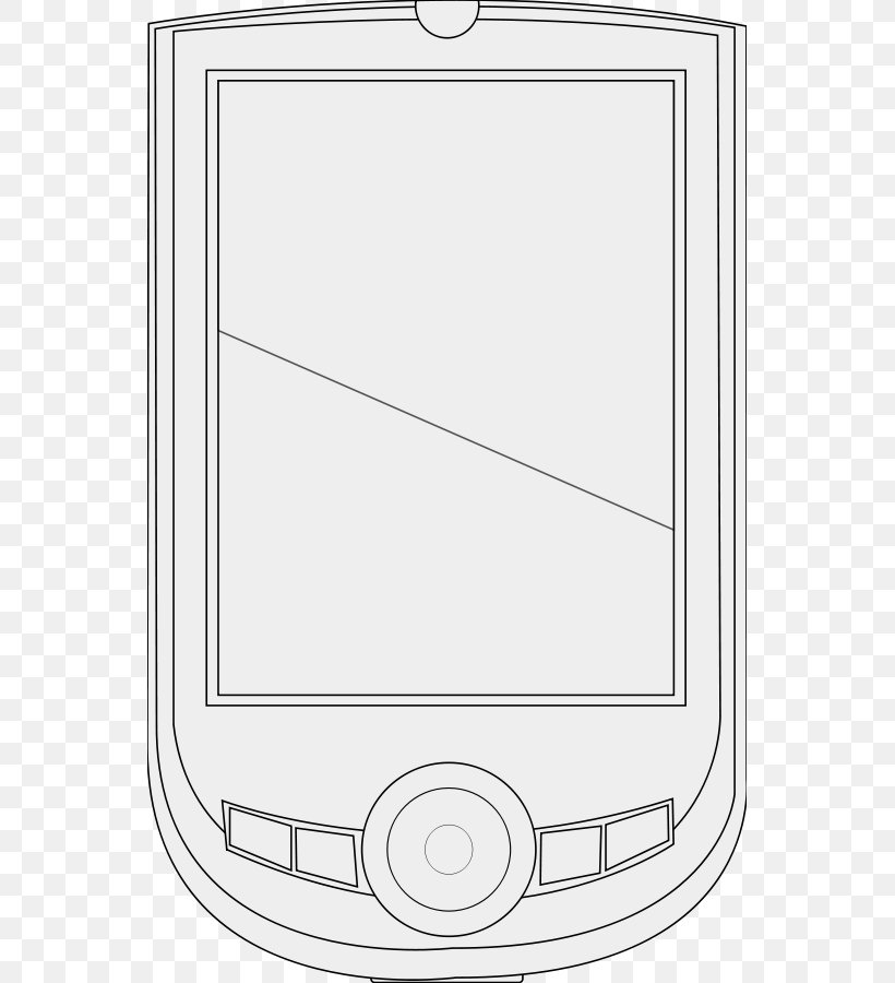 Line Art PDA Mobile Device Clip Art, PNG, 549x900px, Line Art, Area, Black And White, Computer, Drawing Download Free