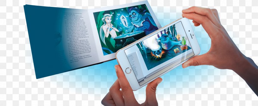 The Little Mermaid Augmented Reality Book Brochure, PNG, 2000x825px, Little Mermaid, Augment, Augmented Reality, Book, Brand Download Free