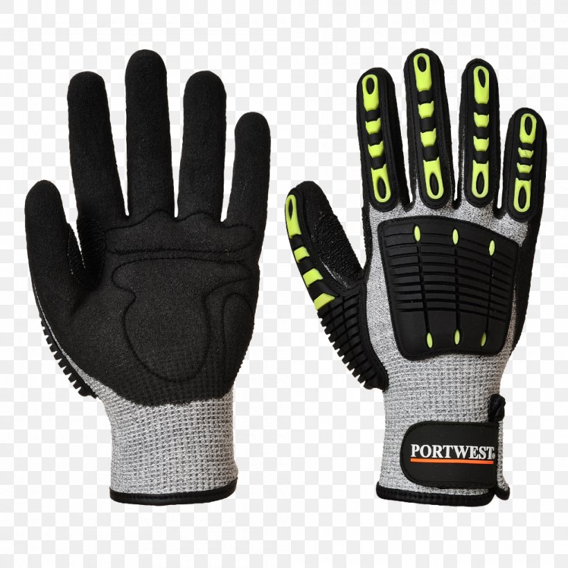 Cut-resistant Gloves Portwest Nitrile Personal Protective Equipment, PNG, 1000x1000px, Cutresistant Gloves, Baseball Equipment, Baseball Protective Gear, Bicycle Glove, Clothing Download Free