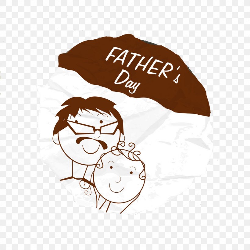 Fathers Day Paper Painting Illustration, PNG, 1024x1024px, Fathers Day, Advertising, Cartoon, Father, Greeting Card Download Free
