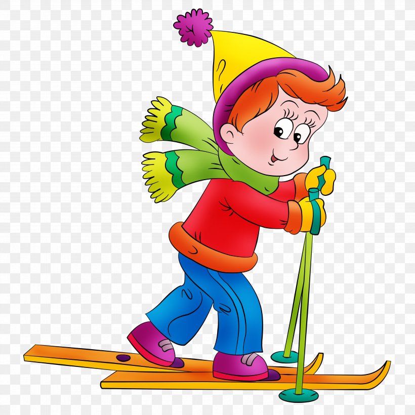 Skiing Child Kindergarten Winter Sport, PNG, 3543x3543px, Ski, Art, Child, Crosscountry Skiing, Fictional Character Download Free