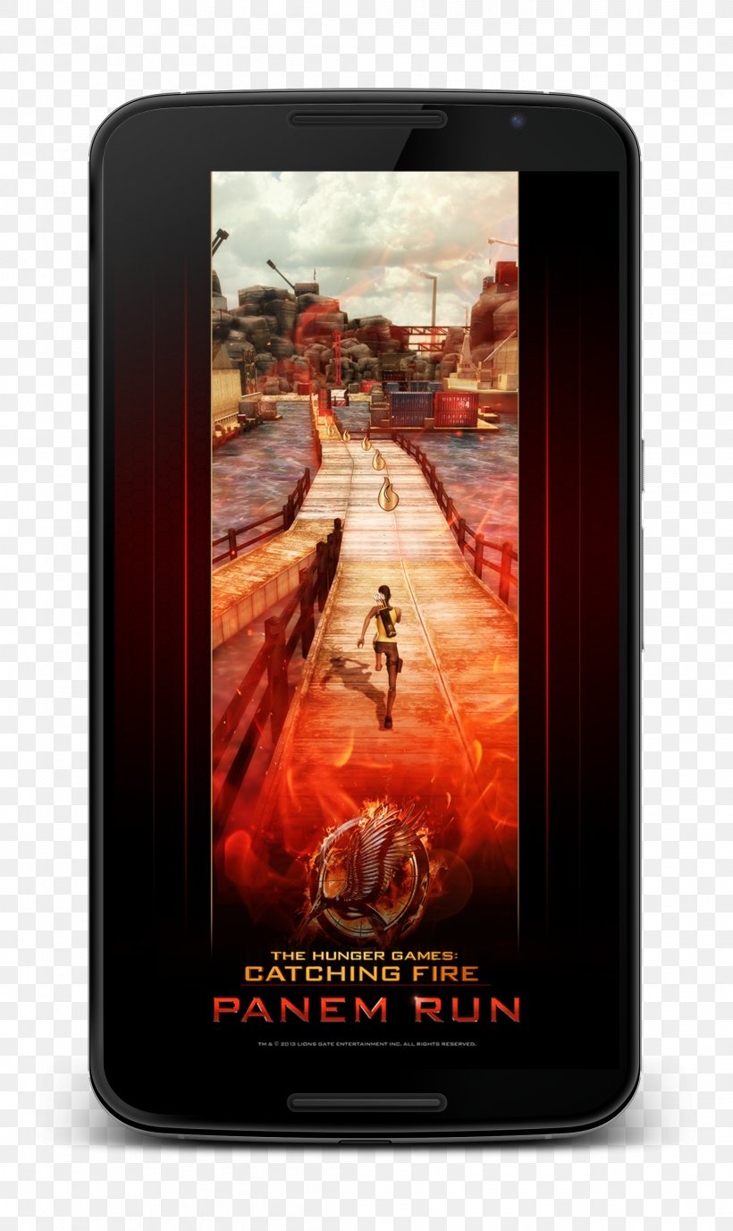 Catching Fire Hunger Games: Panem Run Temple Run Katniss Everdeen The Hunger Games, PNG, 2092x3512px, Catching Fire, Android, Electronic Device, Electronics, Fictional World Of The Hunger Games Download Free