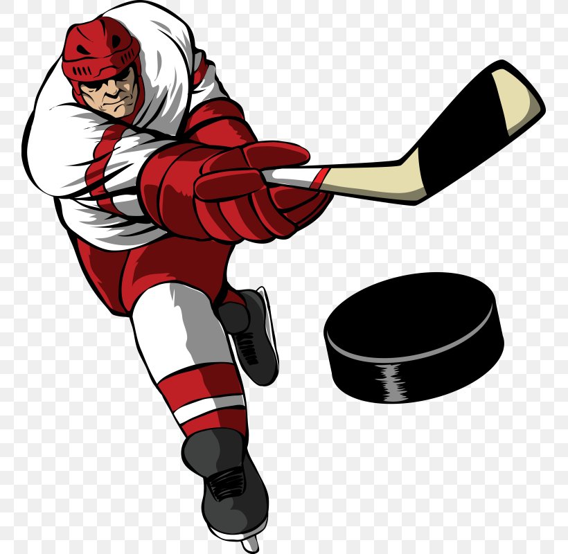 Clip Art Slapshot Ice Hockey Openclipart Vector Graphics, PNG, 757x800px, Slapshot, Baseball Equipment, Fictional Character, Goaltender, Hockey Download Free