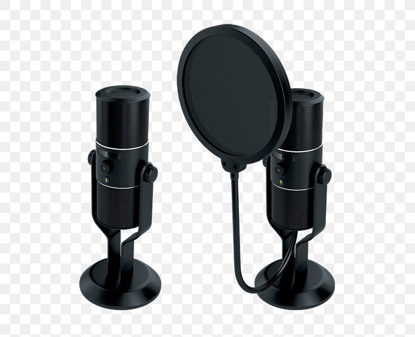 Microphone Pop Filter Razer Seiren Pro Sound Recording And Reproduction, PNG, 720x665px, Microphone, Blue Microphones, Camera Accessory, Condensatormicrofoon, Diaphragm Download Free