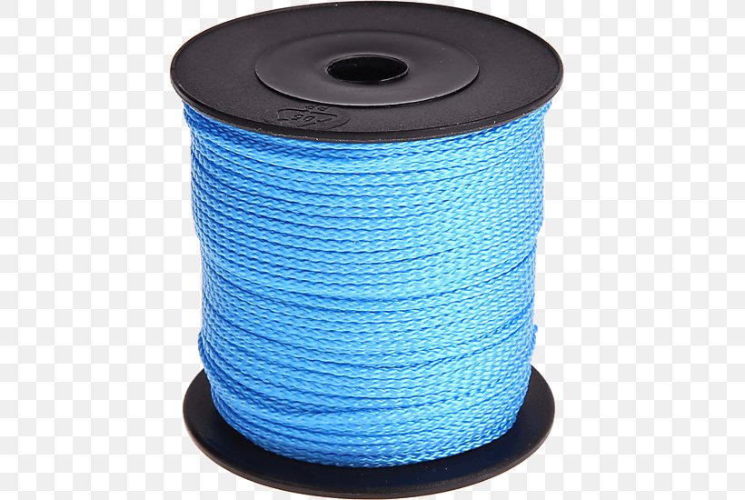 Rope Polyester Sky Blue Twine, PNG, 550x550px, Rope, Blue, Color, Hardware, Light Blue Download Free