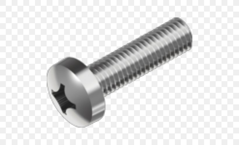 Self-tapping Screw Deutsches Institut Für Normung Fastener Stainless Steel, PNG, 500x500px, Screw, Bolt, Cylinder, Din 912, Dinnorm Download Free