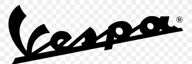 Logo Vespa Font Motorcycle Brand, PNG, 1500x500px, Logo, Black And White, Brand, Logos, Monochrome Download Free