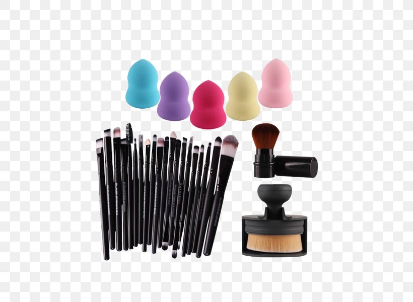 Makeup Brush Cosmetics Eye Shadow Sponge, PNG, 600x600px, Makeup Brush, Brush, Color, Cosmetics, Eye Liner Download Free