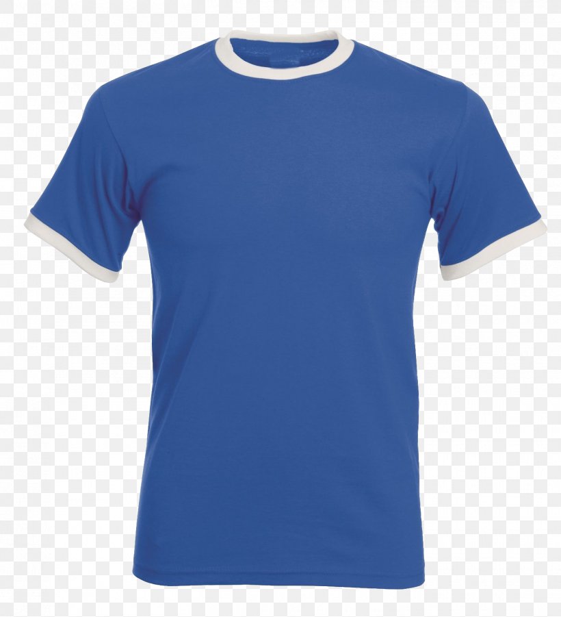 Ringer T-shirt Gildan Activewear Crew Neck, PNG, 1455x1600px, Tshirt, Active Shirt, Blue, Clothing, Cobalt Blue Download Free