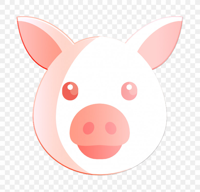 Animals And Nature Icon Pig Icon, PNG, 1232x1188px, 3d Computer Graphics, Animals And Nature Icon, Cartoon, Cdr, Pig Icon Download Free