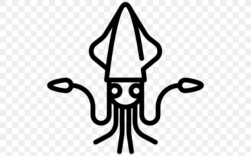 Squid Insect Invertebrate Clip Art, PNG, 512x512px, Squid, Animal, Aquatic Animal, Artwork, Black Download Free