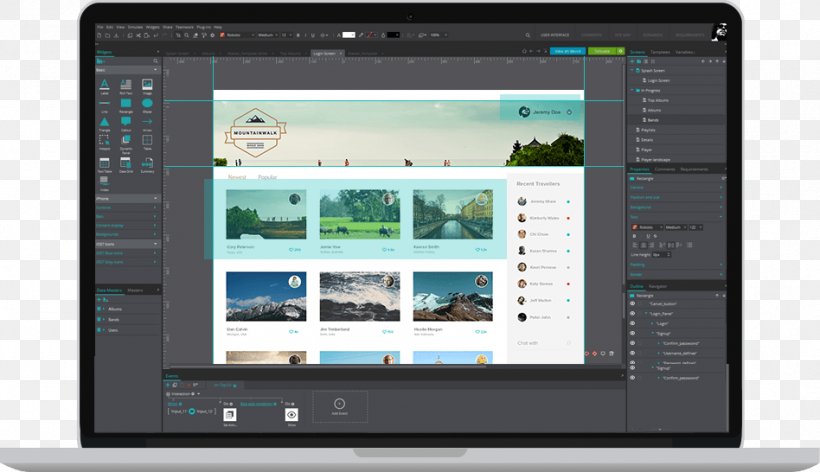 Computer Program Justinmind Web Development Prototype, PNG, 948x546px, Computer Program, Brand, Computer Monitor, Display Device, Electronic Device Download Free