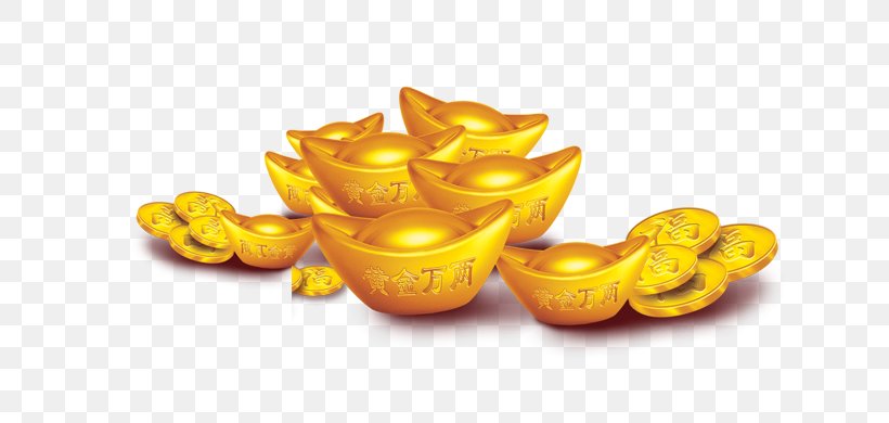 U5143u5b9d Chinese New Year Gold Bar, PNG, 709x390px, Chinese New Year, Food, Gold, Gold Bar, Gold Coin Download Free