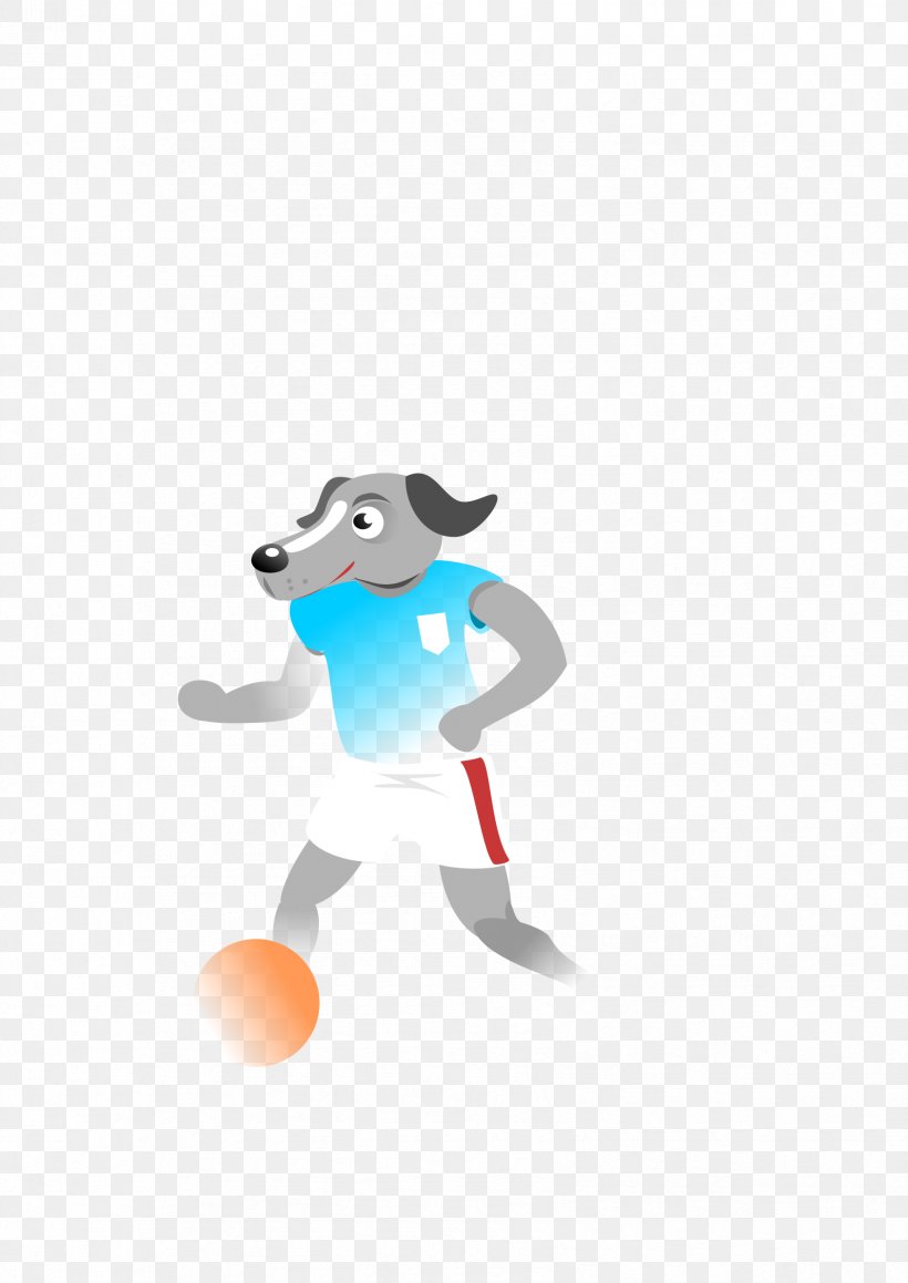 Dog Football Player Clip Art, PNG, 1697x2400px, Dog, Ball, Cartoon, Corner Kick, Football Download Free