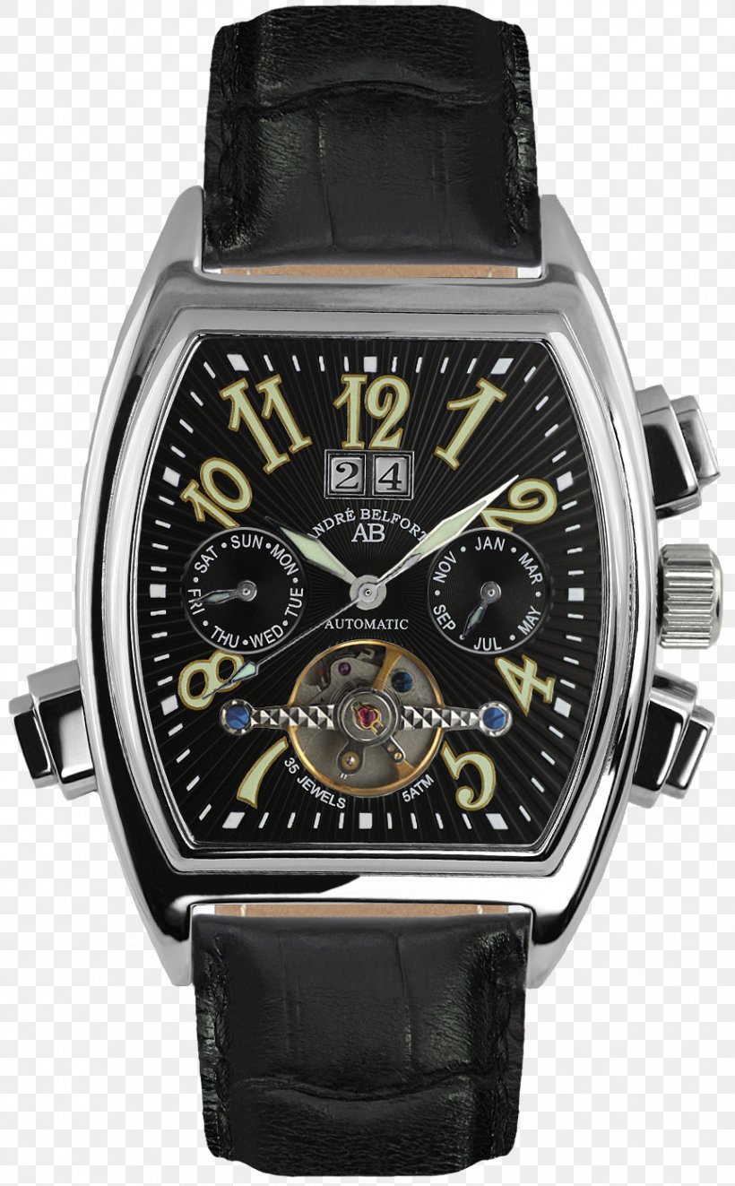Watch Clock Jewel Bearing Steel Horlogeband, PNG, 864x1395px, Watch, Automatic Watch, Black, Brand, Clock Download Free
