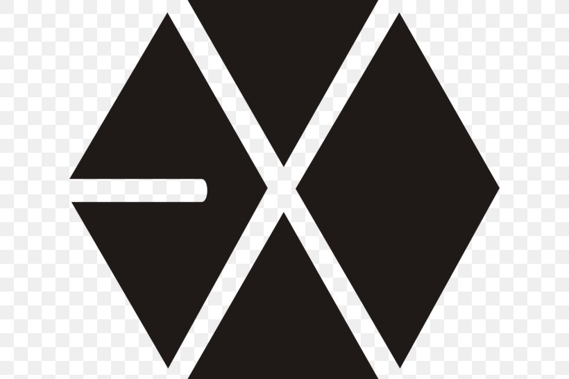 EXO K-pop Logo Mama XOXO, PNG, 620x546px, Exo, Black, Black And White, Brand, Chanyeol Download Free