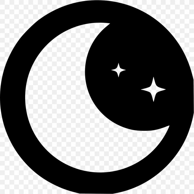The Noun Project Crescent Moon Circle, PNG, 981x982px, Crescent, Aircraft, Black And White, Creative Commons, Creativity Download Free