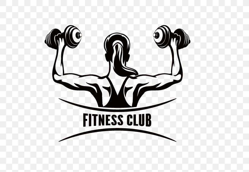 Fitness Centre Physical Fitness Clip Art, PNG, 567x567px, Physical Fitness, Art, Barbell, Bench, Black And White Download Free