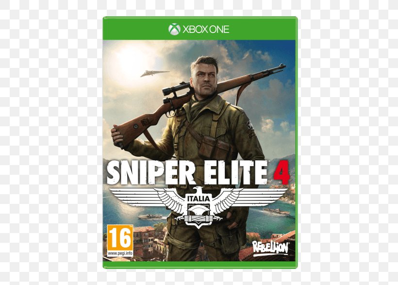 Sniper Elite 4 Xbox 360 Xbox One Video Game, PNG, 786x587px, 2k Games, Sniper Elite 4, Army, Brand, Game Download Free