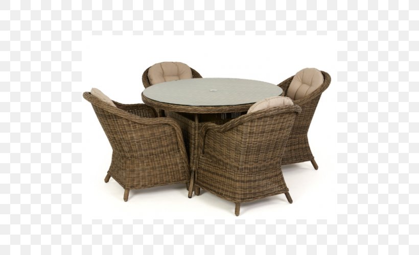 Table Rattan Dining Room Garden Furniture Chair, PNG, 500x500px, Table, Chair, Couch, Cushion, Dining Room Download Free