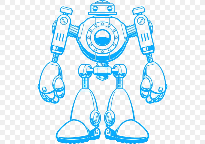 Wall Decal Sticker Nursery Robot, PNG, 520x575px, Wall Decal, Art, Blue, Child, Childrens Room Download Free