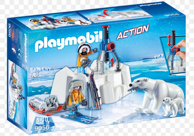 Arctic Explorers With Polar Bears Playmobil Toy, PNG, 1920x1344px, Polar Bear, Action Toy Figures, Arctic, Bear, Construction Set Download Free