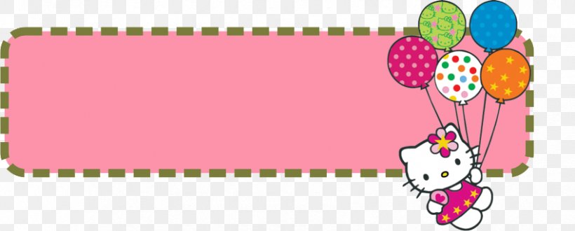 Hello Kitty Drawing Clip Art, PNG, 850x343px, Hello Kitty, Anpanman, Area, Banner, Business Download Free
