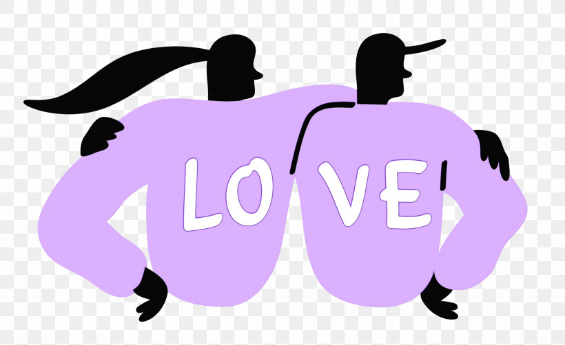 Lavender, PNG, 2500x1532px, Couple, Cartoon, Lavender, Logo, Love Download Free