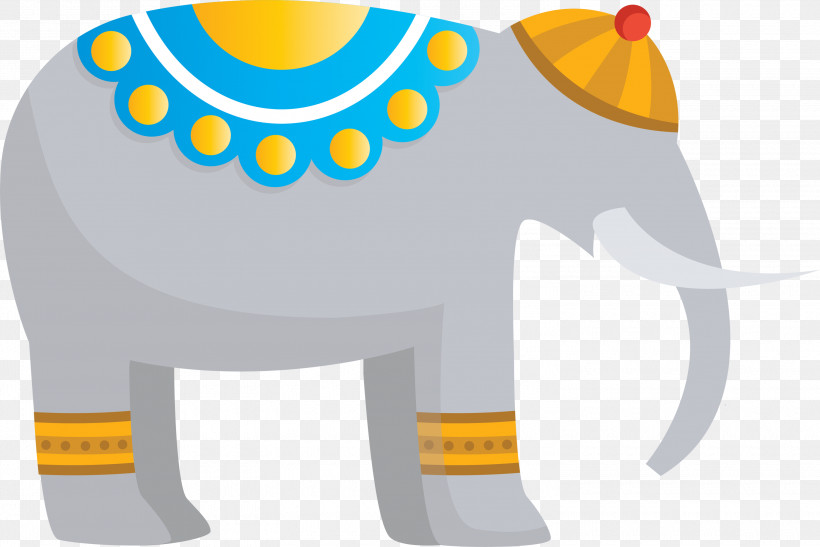 Elephant, PNG, 3000x2004px, Elephant, Meter, Yellow Download Free
