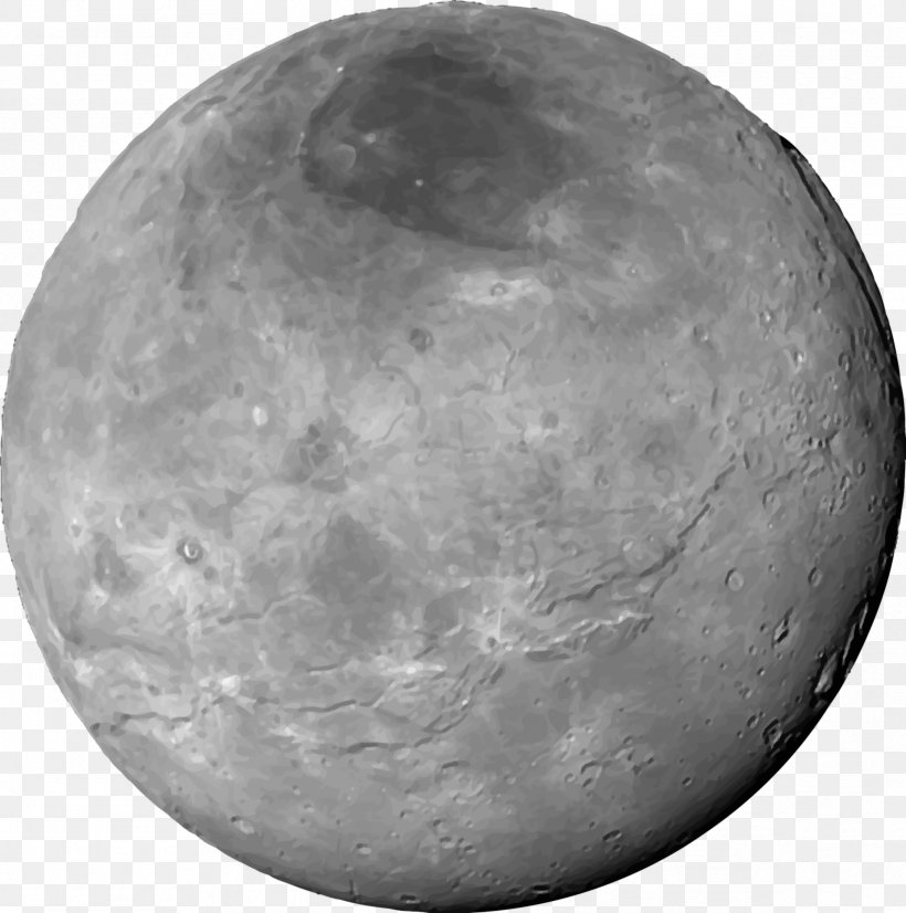 New Horizons Charon Pluto Natural Satellite Clip Art, PNG, 2381x2400px, New Horizons, Astronomical Object, Black And White, Charon, Hydra Download Free