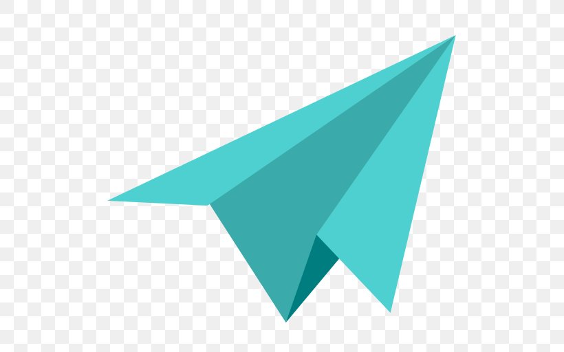Paper Plane Airplane, PNG, 512x512px, Paper, Airplane, Aqua, Azure, Brand Download Free