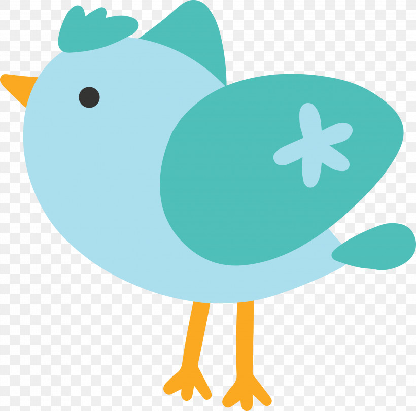 Cartoon, PNG, 3000x2966px, Cute Cartoon Bird, Cartoon Download Free