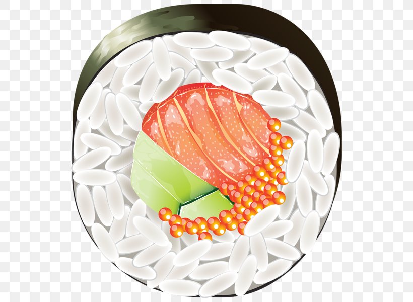 Sushi California Roll Japanese Cuisine Makizushi Sashimi, PNG, 552x600px, Sushi, California Roll, Dishware, Drawing, Food Download Free
