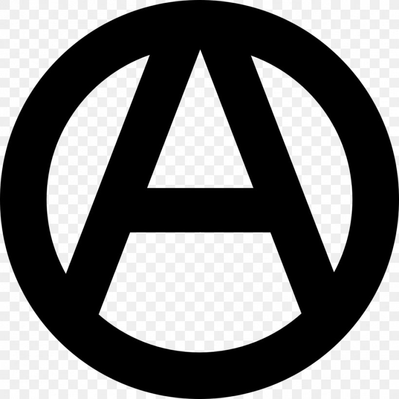 Anarchy Anarchism Clip Art, PNG, 958x958px, Anarchy, Anarchism, Anarchist Economics, Area, Black And White Download Free