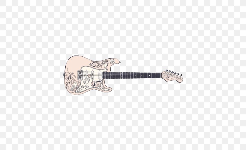 Electric Guitar Acoustic Guitar Tiple, PNG, 500x500px, Watercolor, Cartoon, Flower, Frame, Heart Download Free