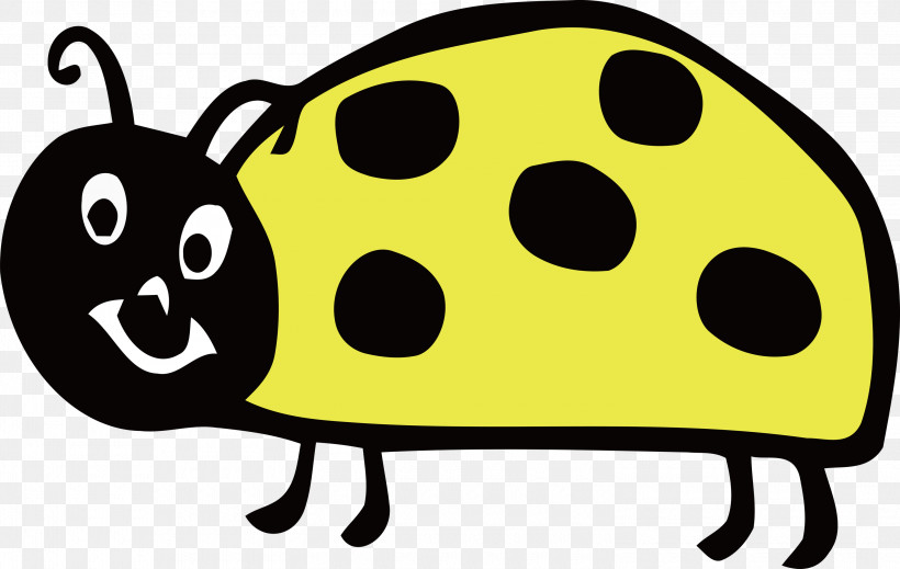 Ladybug, PNG, 3000x1902px, Ladybug, Biology, Cartoon, Happiness, Science Download Free
