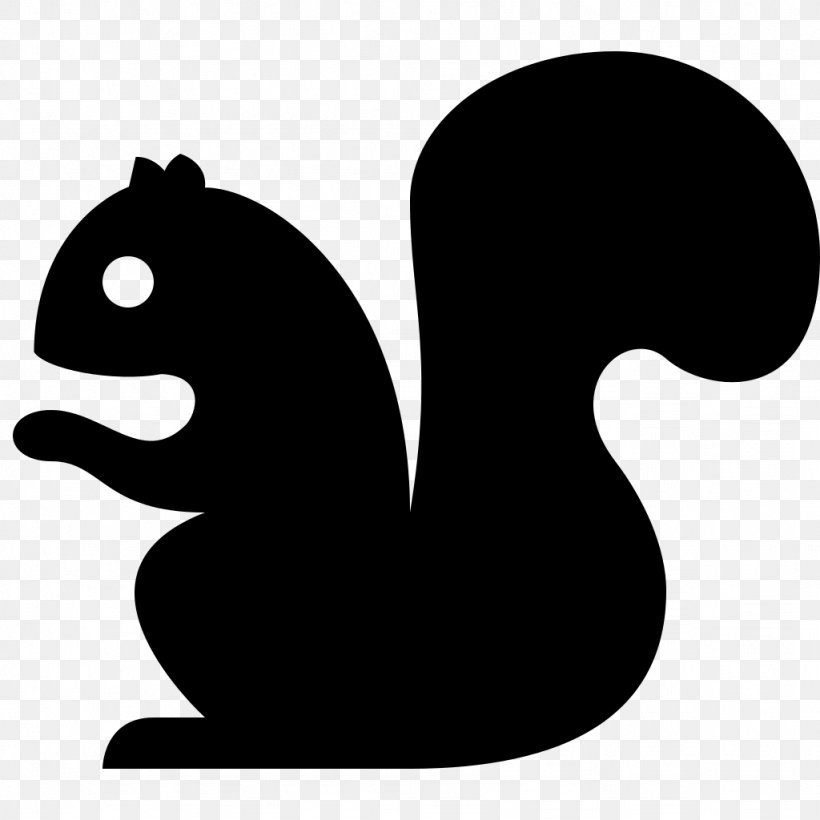 Squirrel, PNG, 1024x1024px, Squirrel, Black And White, Carnivoran, Cat, Cat Like Mammal Download Free