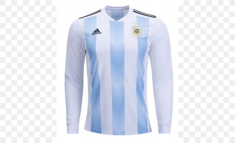 2018 World Cup Argentina National Football Team Jersey Shop T-shirt, PNG, 500x500px, 2018 World Cup, Active Shirt, Adidas, Argentina National Football Team, Blue Download Free