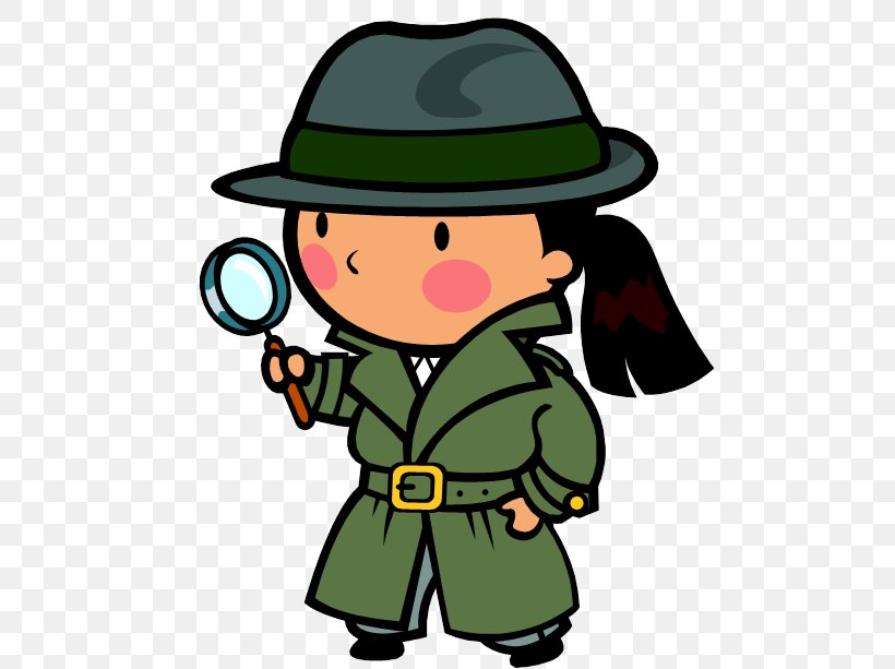 Detective Free Content Magnifying Glass Clip Art, PNG, 489x613px, Detective, Animation, Art, Cartoon, Document Download Free