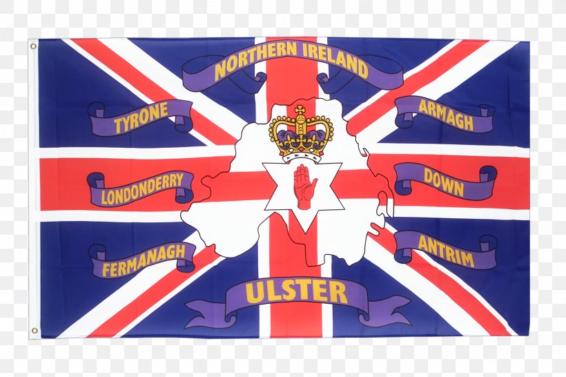 Flag Of Northern Ireland Ulster Banner Flag Of Ireland Red Hand Of Ulster, PNG, 1500x1000px, Northern Ireland, Advertising, Brand, Flag, Flag Of England Download Free