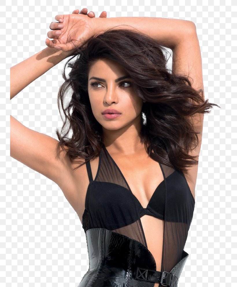 Priyanka Chopra Maxim Quantico Bollywood Magazine, PNG, 750x995px, Watercolor, Cartoon, Flower, Frame, Heart Download Free