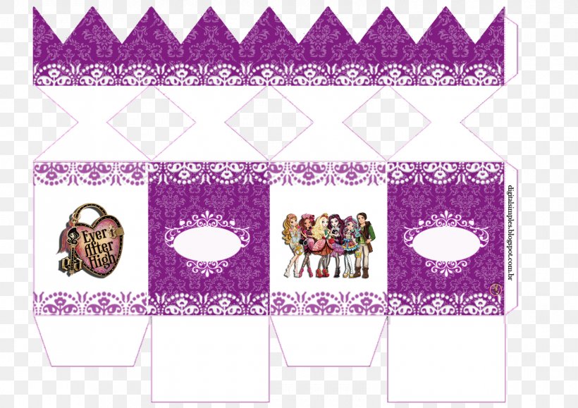Ever After High Paper Caixa Econômica Federal Monster High Label, PNG, 1600x1131px, Ever After High, Area, Birthday, Box, Doll Download Free