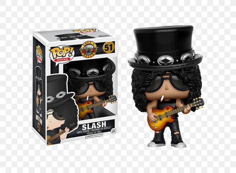 Funko Action & Toy Figures Designer Toy Guitarist Guns N' Roses, PNG, 600x600px, Watercolor, Cartoon, Flower, Frame, Heart Download Free