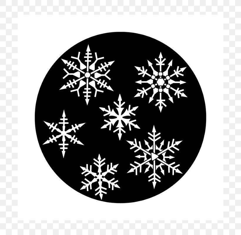 Gobo Stage Lighting Snowflake Pattern, PNG, 800x800px, Gobo, Apollo Design Technology, Black And White, Christmas Decoration, Christmas Ornament Download Free