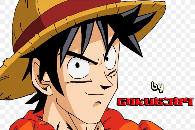 Goku Monkey D. Luffy Super Saiyan Dragon Ball, PNG, 1205x803px, Watercolor, Cartoon, Flower, Frame, Heart Download Free
