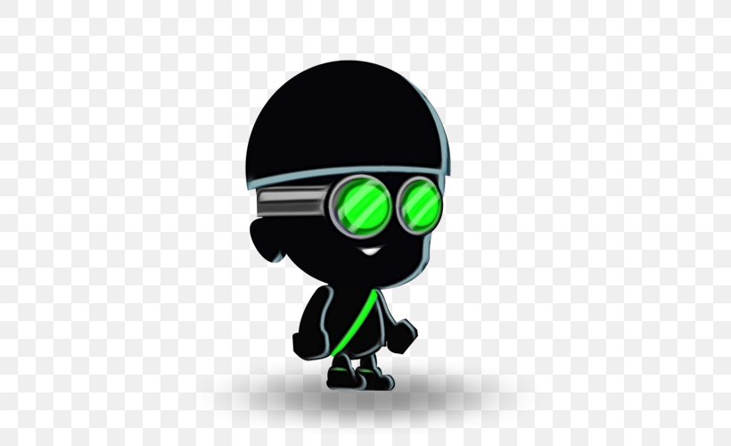 Green Cartoon Personal Protective Equipment Animation Helmet, PNG, 600x500px, Watercolor, Animation, Cartoon, Fictional Character, Green Download Free