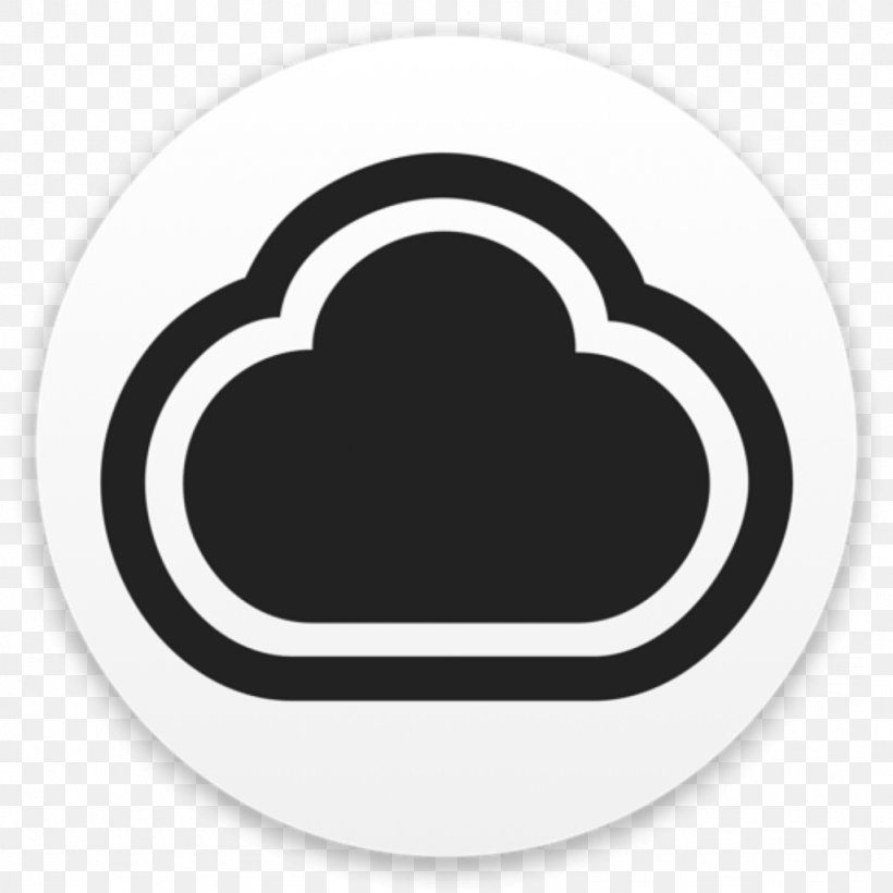 Macintosh Cloud Computing Apple MacOS App Store, PNG, 1024x1024px, Cloud Computing, App Store, Apple, Black, Computer Software Download Free